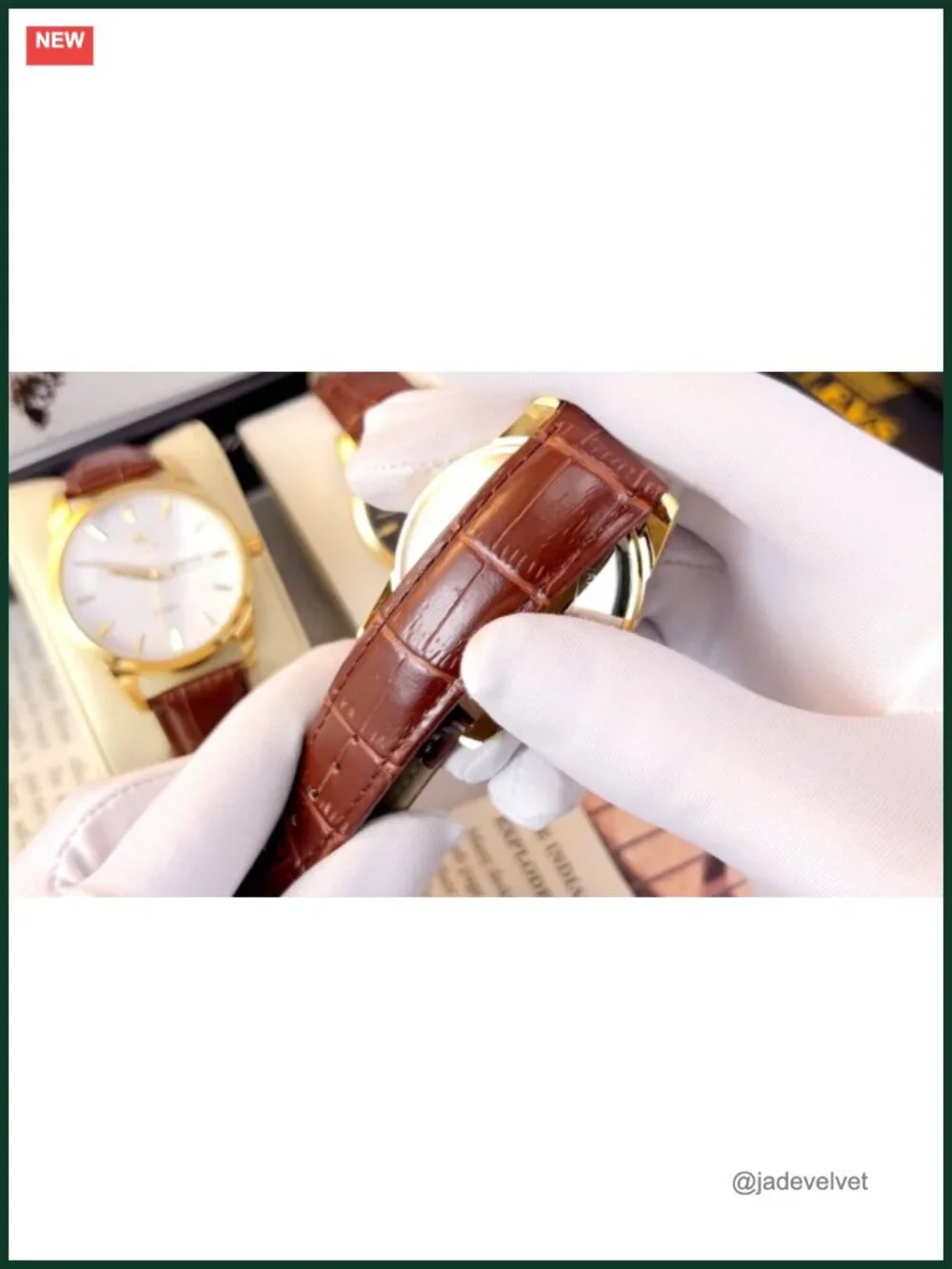 Men's Casual Leather Watch Minimalist Analog Quartz Wristwatch